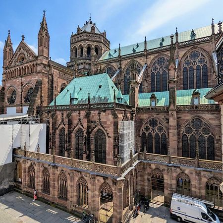 Triplex Place De La Cathedrale Strasbourg Exteriör bild